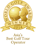 Asia's Best Golf Tour Operator 2014